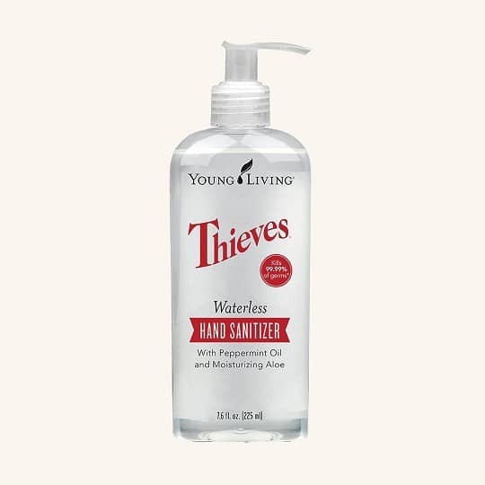 waterless hand sanitizer